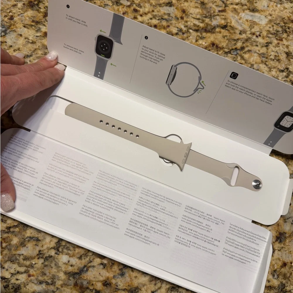 Apple Light Beige Watch Band